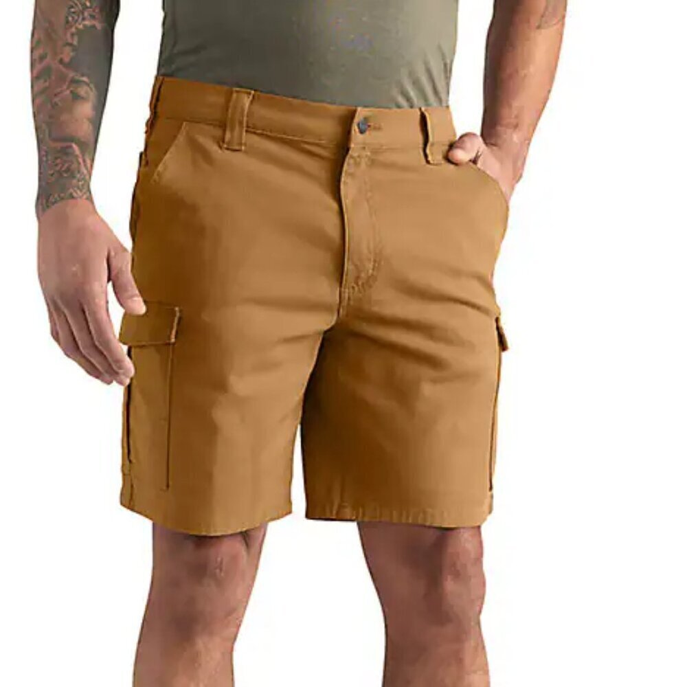 Carhartt Rugged Flex 9" Canvas Cargo Work Short